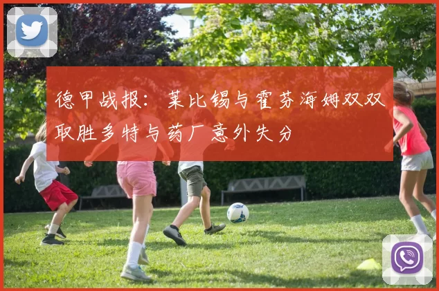 德甲战报：莱比锡与霍芬海姆双双取胜多特与药厂意外失分